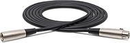 Hosa MCL-130 XLR3F to XLR3M Microphone Cable, 30 Feet