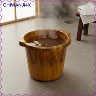 [chiwanji4x] Thickened Plastic Foot Soaking Bucket High Walled Design Massage Basin for Student Dorm