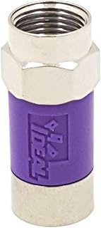 IDEAL Industries, Inc. 85-079 TLC RG-6 Quad F Tool-Less Compression Connector, Fastest Coax Compress