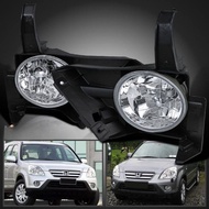 a pair(left and right)Front Bumper Fog Light Lamp Driving Light Foglights For HONDA CRV CR-V S9A 200