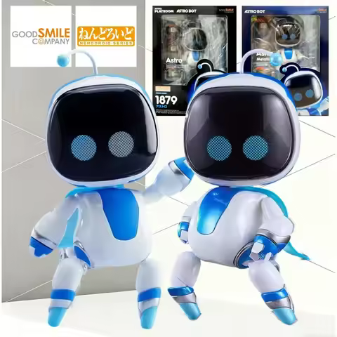Good Smile Nendoroid #1879 Astro Bot Standard Ver & #1879-b Metallic Ver Astro's Playroom Q Movable 