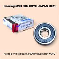 Bearing Laher 6201 2Rs KOYO JAPAN OEM | Bearing Lahar laker klaker 6201rs 6201 LLu CKD