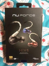 NU FORCE HEM1 耳機 optoma  藍色