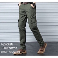 [Ready Stock] high class quality cargo pants men hiking pants  seluar kerja Unisex Ix7 tactical pant