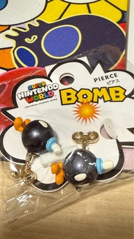 USJ 環球影城Super Mario 炸彈耳環