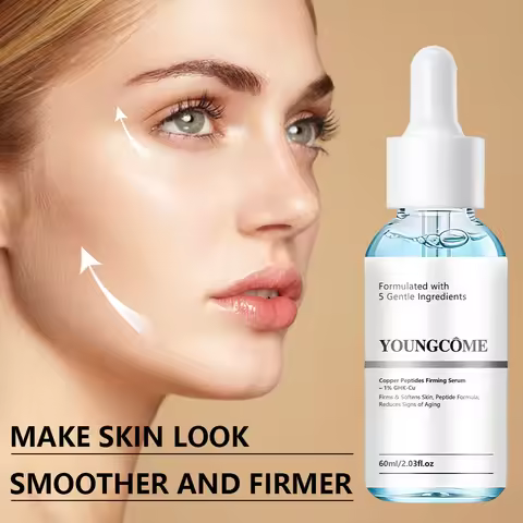 YOUNGCOME Copper Peptides Firming Serum - Gentle Conditions Serum for Firming & Softening Skin