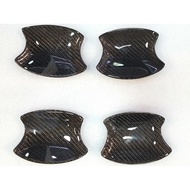 Real Carbon Fiber door handle protector fit for Honda 2018 Civic Type-R FC FK7 FK8
