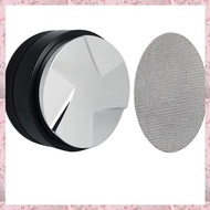 (OMAI) 51mm Adjustable Depth-3 Angled Espresso Tamper Fits 51mm Portafilter 51mm Coffee Distributor 