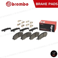 BREMBO Front Brake Pads D-MAX 4x2 4x2Hi 4x4 (2.5 3.0) MU-X 4x2 4x4 (2.5 3.0) Year 13-16/P34 007