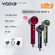YOOLE High Speed Hair Dryer S+| plasma Technology | light weight | 110K RPM Motor | Thermo Control E
