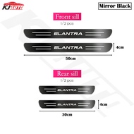 Hyundai Elantra High-End Custom Metal Sill Protector Scratch-Resistant Dirt-Proof Stainless Steel Ca