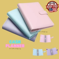 Readystock 🇲🇾 A6 Planner Cash Book Cash Organizer Book Cash Envelopes Budget Book Notebook