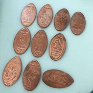 香港迪士尼 金幣10個 donald duck