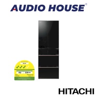 HITACHI R-HW540RS-XK 416L 6 DOOR FRIDGE COLOUR: CRYSTAL BLACK ENERGY LABEL: 3 TICKS DIMENSION: W650xH1833xD699MM 1 YEAR WARRANTY BY HITACHI
