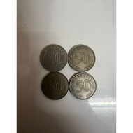 Syiling Lama 50 Sen Malaysia Tahun 1968 (Security Edge) – Koleksi Antik & Asli