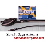 Proton Saga Iswara Original Radio Antenna FM AM Stereo Side Aerial Black Retractable Car Accessories