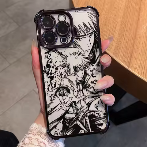 Cool Anime Narutos Plating Phone Case For Huawei Honor X6d 600 x8d X5c X7d Magic7 Play10 400 X9d X6c