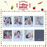 KPOP idle 2026 calendar Polaroid card Polaroid card