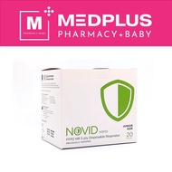 Novid [Individually Wrapped] Kids Junior Size N95 5ply Disposable Respirator Face Mask 20's