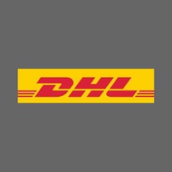 DHL International Express LOGO Banner Waterproof 3M Sticker Size 120x30mm