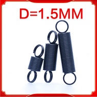 Tension spring/spring d=1.5mm,OD12/15mm,L=60~200mm tension springs with hooks,apply to garage door,b