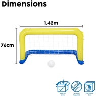 SupeSeletionStore BESTWAY Inflatable Goal Post Water Polo Goal Post Swimming Pool Soccer Goal Post T