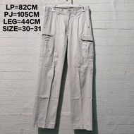 CELANA CARGO JEANS WANITA DAN PRIA UNISEX BRAND BURTLE MADE IN VIETNAM