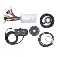 Seashorehouse 36V 48V 250W 350W Motor Controller S810 Panel Kit 15A Electric Bike Speed with Thumb Throttle