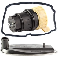 Bapmic 1402770095 Auto Transmission Filter + Oil Pan Gasket + Plug Adapter Replacement for Mercedes 