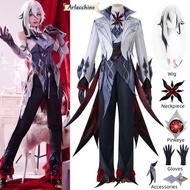 Arlecchino Knave Cosplay Costume Genshin Impact Fatui Harbinge