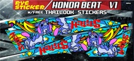 Decals Sticker Motorcycle Decals for Honda Beat 110 V1 FI085