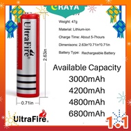 Ultrafire 3.7V Li-ion Rechargeable battery