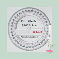 Full Circle Ruler 360 20cm, 360 10cm, 180 10cm Butterfly.