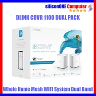 D-Link COVR-1100 DLINK Whole Home Mesh Wi-Fi System COVR1100 Dual Band Mesh WiFi