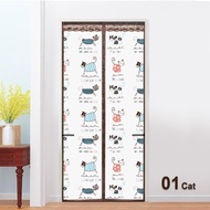 COD / Tirai Magnet Kamar Anti Nyamuk - Tirai Pintu // Tirai Magnet Elegan bahan plastik PVC Tebal da