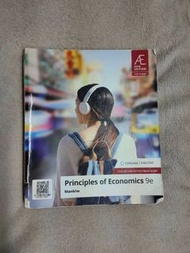 ［二手現貨］經濟學原文書 大一經濟 經濟學原理 PRINCIPLES OF ECONOMICS 9e
