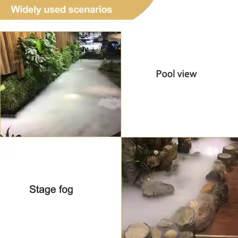 B59B-400ML/H Mini Ultrasonic Mist Maker Fogger Water Fountain Pond Fog Machine Atomizer Air Humidifi