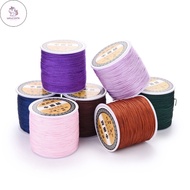 UN 10-100m 0.8mm 24 color nylon thread High quality jade thread Chinese knot lace thread beaded weav
