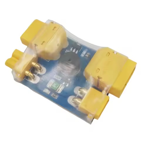 XT30 XT60 Lipo Battery Short Circuit Protection Switch with Alarm Buzzer LED 2-6S ESC Flight Control