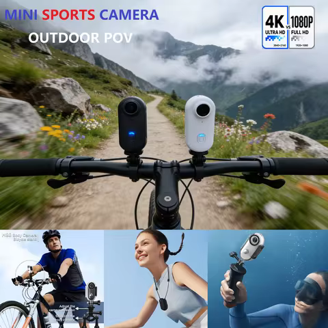 Mini Body Camera Wifi Helmet Handlebar Camera H88 Motorcycle Road Sport Cam Battery Body cam Full Hd