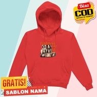 BabyMonster Vintage TV Kids Hoodie Jacket Boys & Girls Hoodie Sweater Jacket Custom Name BabyMonster