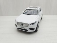 1:32~全新盒裝~VOLVO XC90 白色 合金模型聲光車