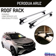 PERODUA ARUZ Toyota Rush Car Roof Top Cargo Carrier Rack Luggage Rail Bar Rak Bagasi Bumbung Kereta 