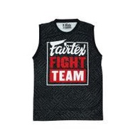 Fairtex Cotton Jersey - MTT45 - Black/Red