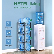 Water Rack Mineral Water Dispenser Rack Stand Multi-layer Water Container Gallon Jug Organizer Rack Stand Space Saver Organizer DFTN