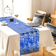 Gilding Foil Mesh Table Runner Holiday Party Wedding Decoration Material Light Luxury Golden Table R
