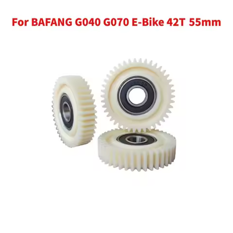 3pc BAFANG G040 G070 E-Bike Motor Nylon Gear Clutch 42T Diameter 55mm Precision Transmission Gear El