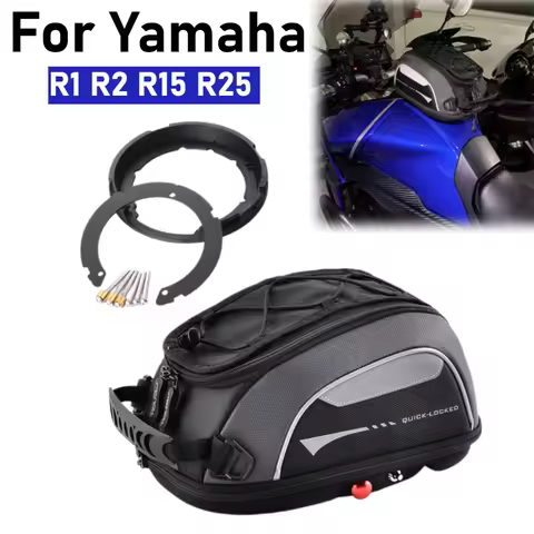 Tank Bag For Yamaha Tracer 700 MT07 Tracer MT10/SP FZ25 Fazer R6 R7 R1 R25 R15 V4 MT10 MT15 MT25 Lug