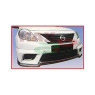 Nissan Almera N17 (2012) JAPAN SPEC NISMO Front Skirt Skirting Bumper Lower PU Bodykit - Raw Material Rubber State