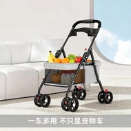 Foldable pet cart for large customer orders, pet cart, cat cart, dog cart WUIZ